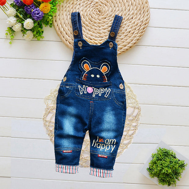 Children's Pants, Baby Children's Overalls, Boys And Girls' Cotton Trousers Cover